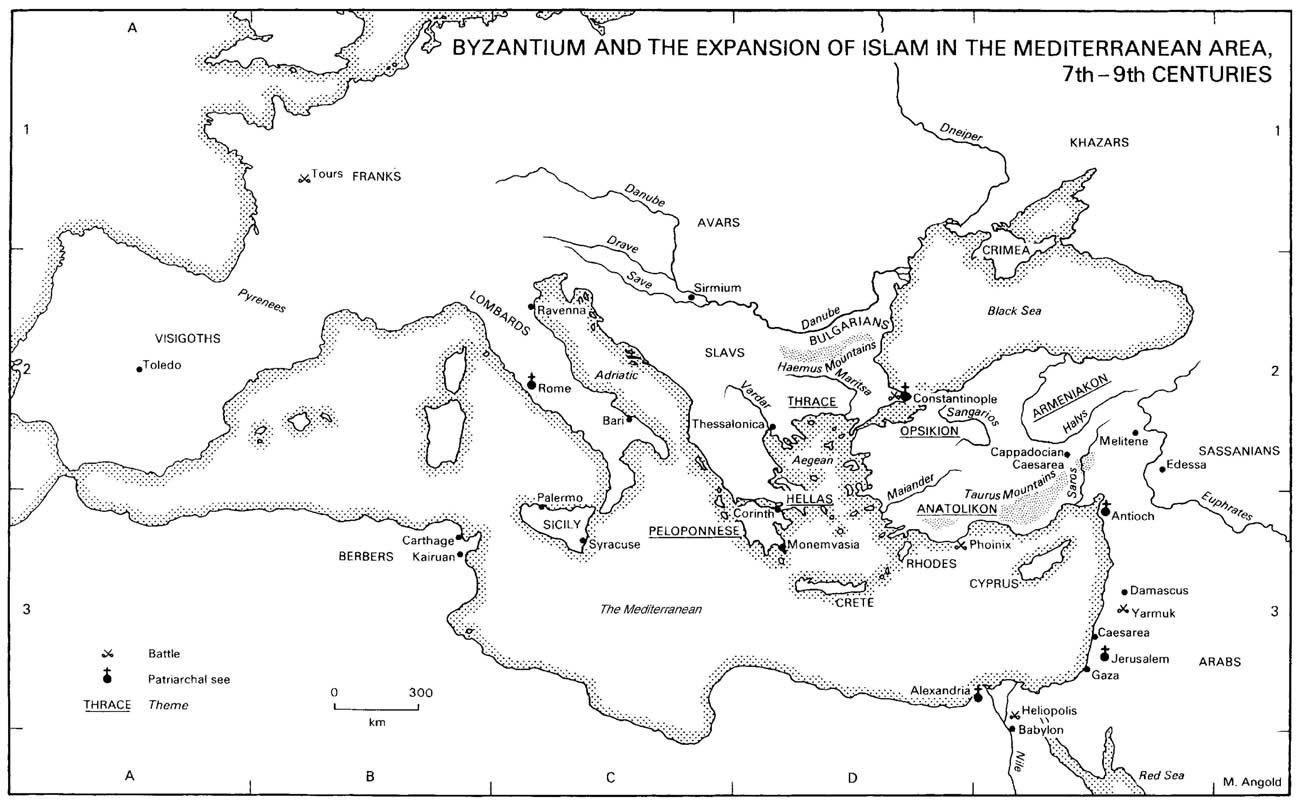 4. The expansion of Islam in the Mediterranean area, seventh to ninth centuries