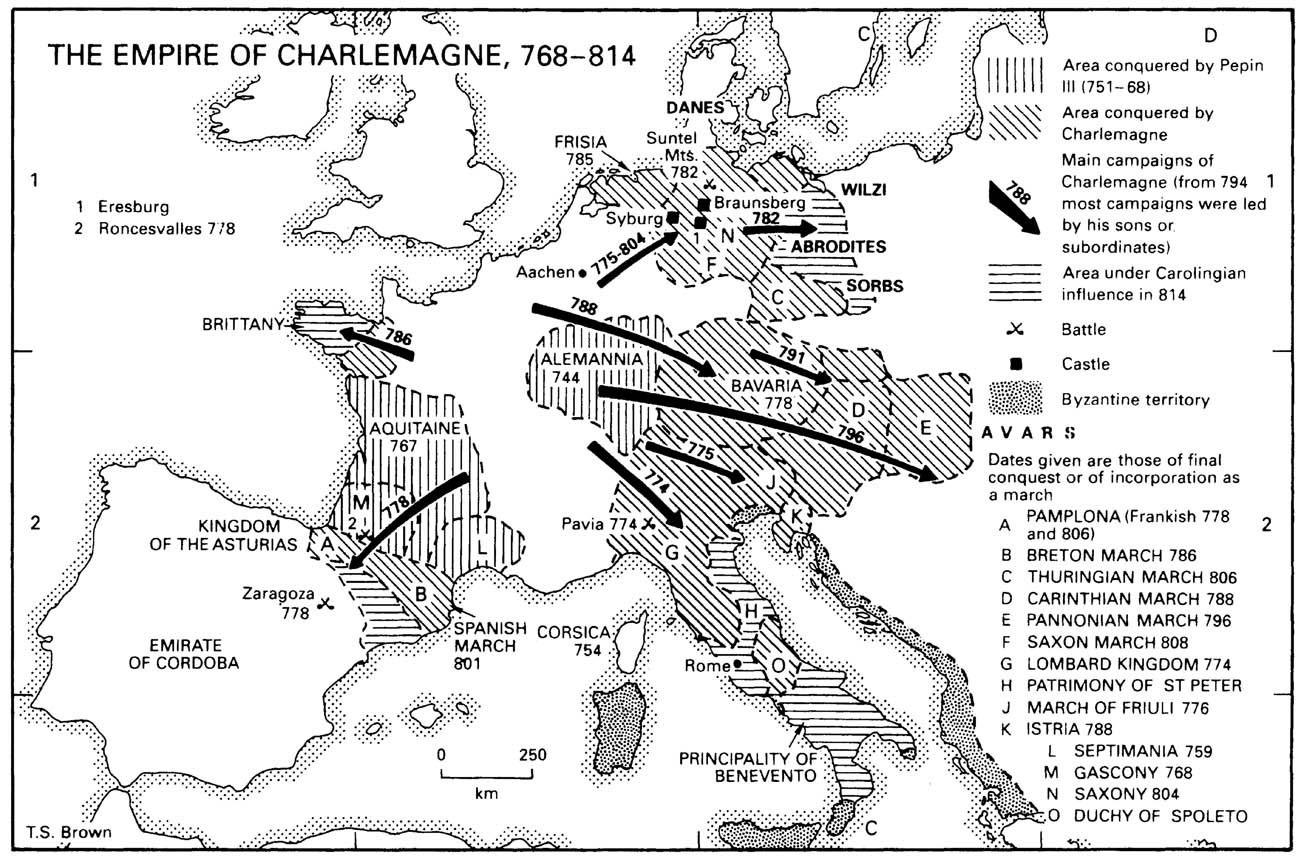 5. The Empire of Charlemagne, 768–814